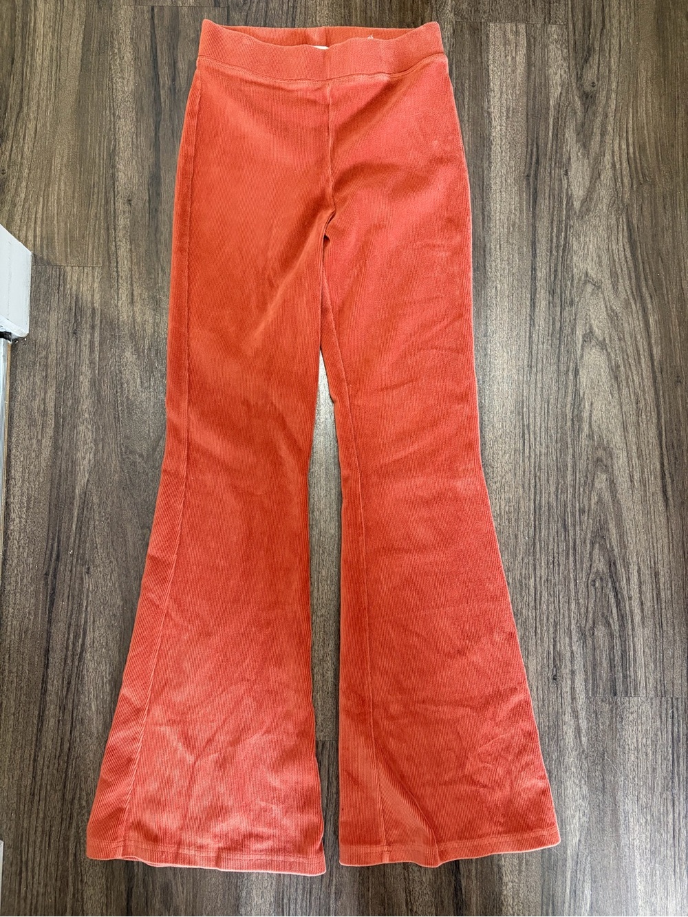 American Eagle rust coloured bellbottoms